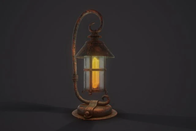 fantasy lantern 3D Model .c4d .max .obj .3ds .fbx .stl .blend 