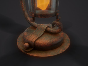 fantasy lantern Model 3D