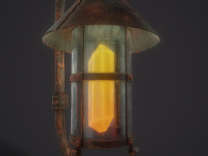 fantasy lantern Model 3D