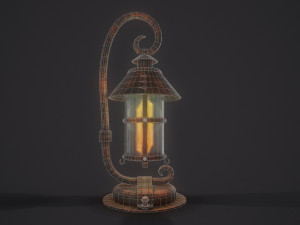 fantasy lantern Model 3D