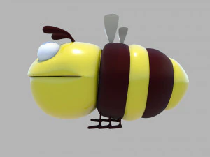 cartoon bee 3D Model