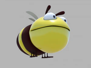 cartoon bee 3D Model