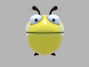 cartoon bee 3Dモデル