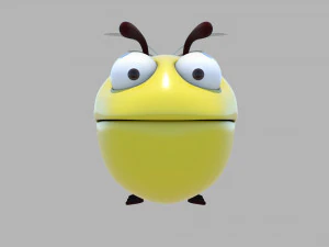 cartoon bee 3D Model