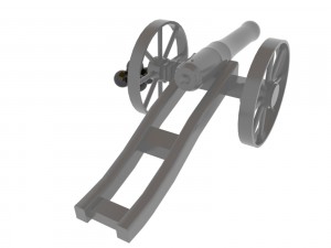 cannon Modèle 3D