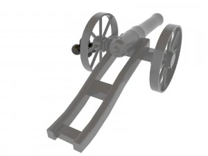 cannon 3D Model