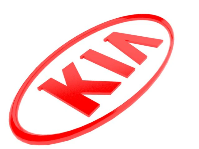 kia logo 3D Model .c4d .max .obj .3ds .fbx .stl .blend