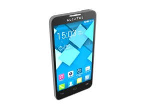 スマートフォンアルカテル 3Dモデル