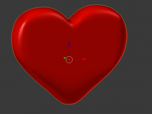 heart and plate Model 3D