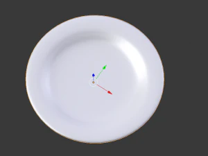 heart and plate 3D Model