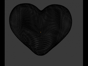 heart and plate Model 3D