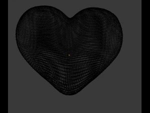 heart and plate 3D Model