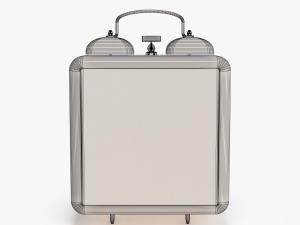 square alarm clock Modelo 3D