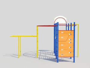 hildrens sports complex - sunrise 3D Модель