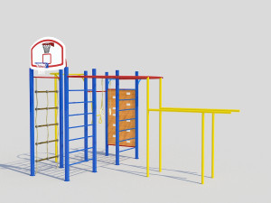 hildrens sports complex - sunrise 3D Модель