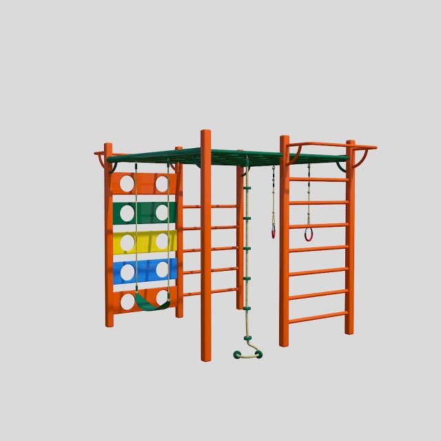 hildrens sports complex - traffic light Modèle 3D .c4d .max .obj .3ds .fbx .stl .blend 