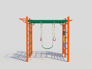 hildrens sports complex - traffic light Modèle 3D