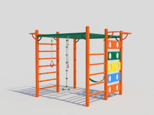 hildrens sports complex - traffic light Modèle 3D
