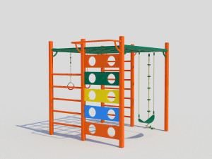 hildrens sports complex - traffic light Modèle 3D