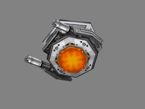 ceiling turret 3D Model