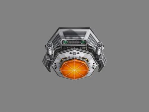 ceiling turret 3D Model