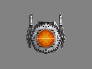 ceiling turret 3D-Modell