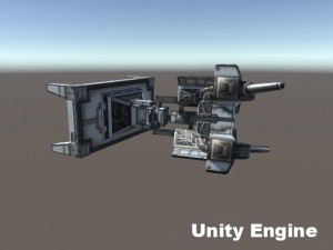 wall turret 3D-Modell