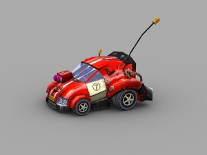 normal car 3D Model
