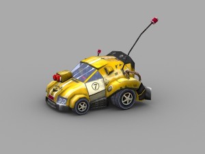 normal car 3D Model