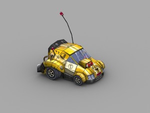normal car 3D Model