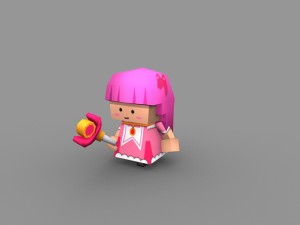 pinkgirl 3D Model