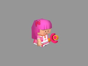 pinkgirl 3Dモデル