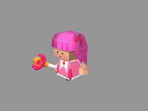 pinkgirl 3Dモデル