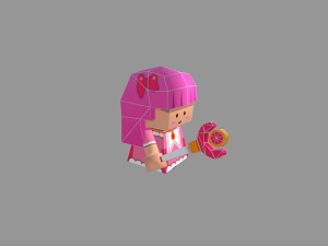 pinkgirl 3Dモデル