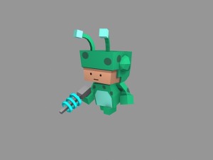 alienman 3D Model