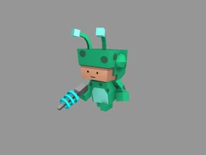 инопланетянин 3D Модель