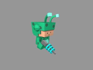 alienman 3D Model