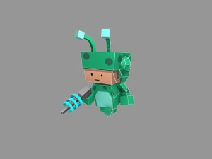 alienman 3D Model