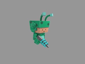 alienman 3D Model