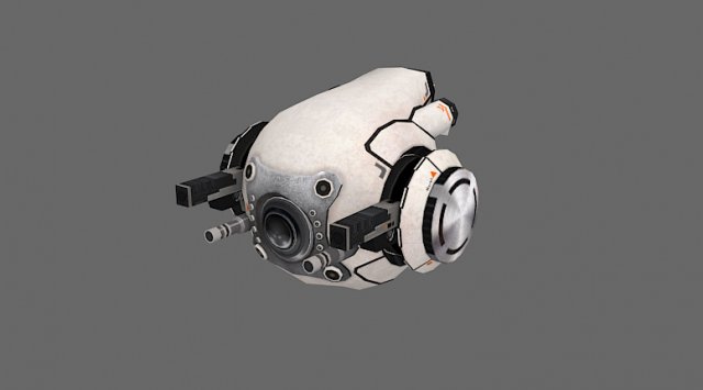 drone01 Model 3D .c4d .max .obj .3ds .fbx .stl .blend 