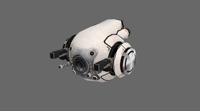 drone01 3D Model .c4d .max .obj .3ds .fbx .stl .blend