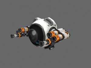 drone02 3D Model