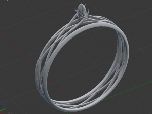 an elven ring 3D Принт Модель