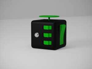 fidget cube Modelo 3D