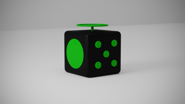 fidget cube Modelo 3D .c4d .max .obj .3ds .fbx .stl .blend 