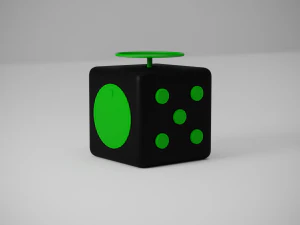 кубик-непоседа 3D Модель