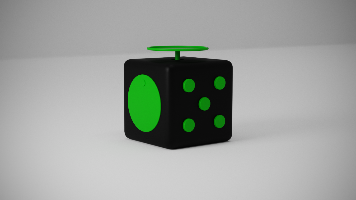 Cube mini green. Калибровочные модель куб для 3д принтера.