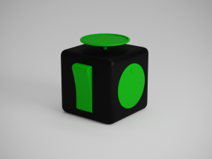 fidget cube Modelo 3D