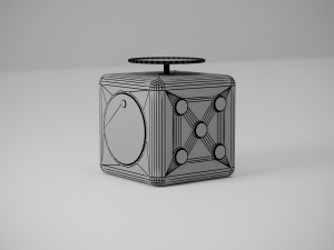fidget cube Modelo 3D