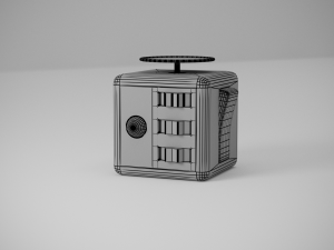 fidget cube Modelo 3D